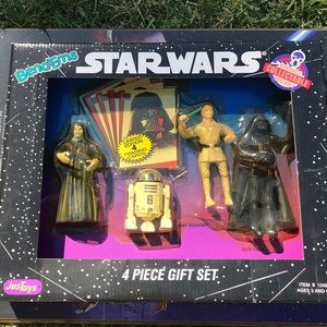 Retro Star Wars Set Of 4 Limited Edition Bend Em Figures